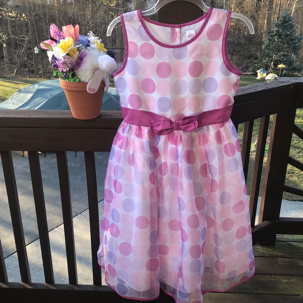 Miss Attitude Girls Sleeveless Dress